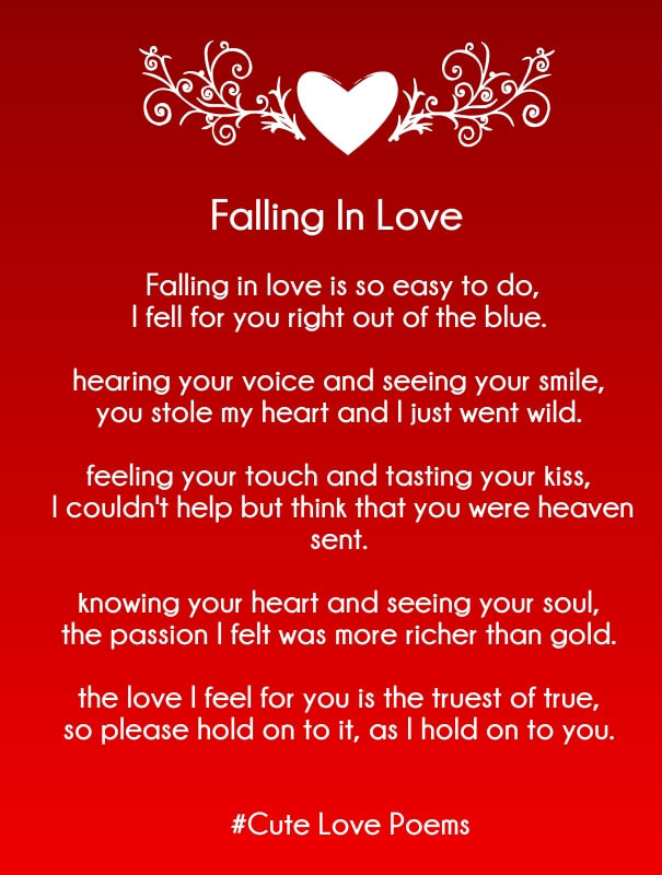 Rhyme Love Quotes
 15 Rhyming Love Poems for Her Cute and Romantic