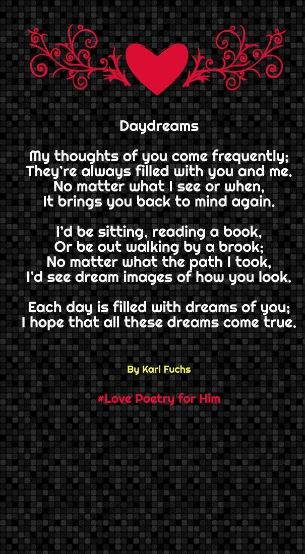 Rhyme Love Quotes
 12 Sweet Rhyming Love Poems for Him Cute Boyfriend Hubby