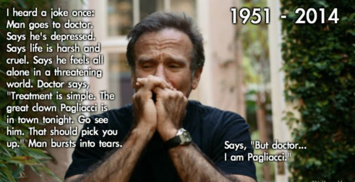 Robin Williams Sad Quotes
 Who makes the clown laugh Unsorted Pinterest
