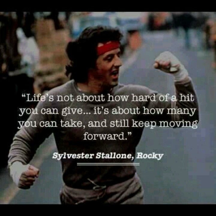 Rocky Motivational Quote
 Never thought a Rocky Balboa movie would have such an