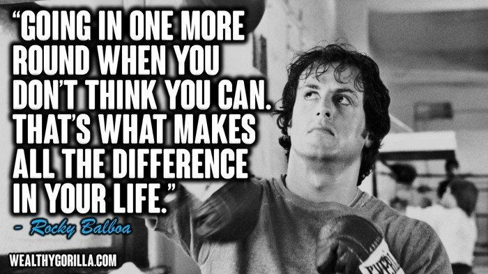 Rocky Motivational Quote
 17 Most Inspirational Rocky Balboa Quotes & Speeches