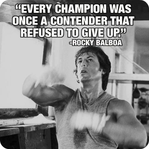 Rocky Motivational Quotes
 Rocky Balboa Wants You to Work Out Prayers and Apples