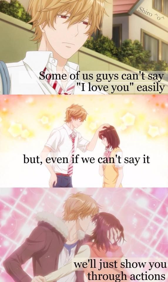 Romantic Anime Quotes
 Wolf girl and black prince
