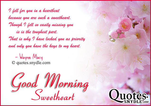 Romantic Morning Quotes For Her
 Romantic With Quotes For Her