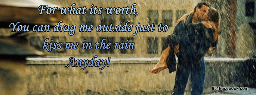 Romantic Rain Quote
 Rainy Day Quotes For QuotesGram