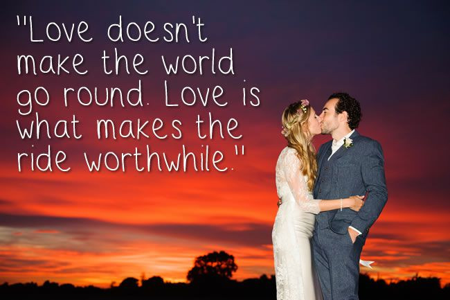 Romantic Wedding Quotes
 27 of the most romantic quotes to use in your wedding