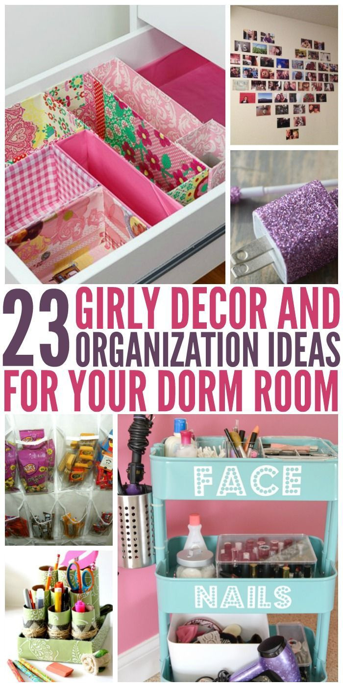 Room Organization Ideas DIY
 23 Dorm Room Decor and Organization Ideas