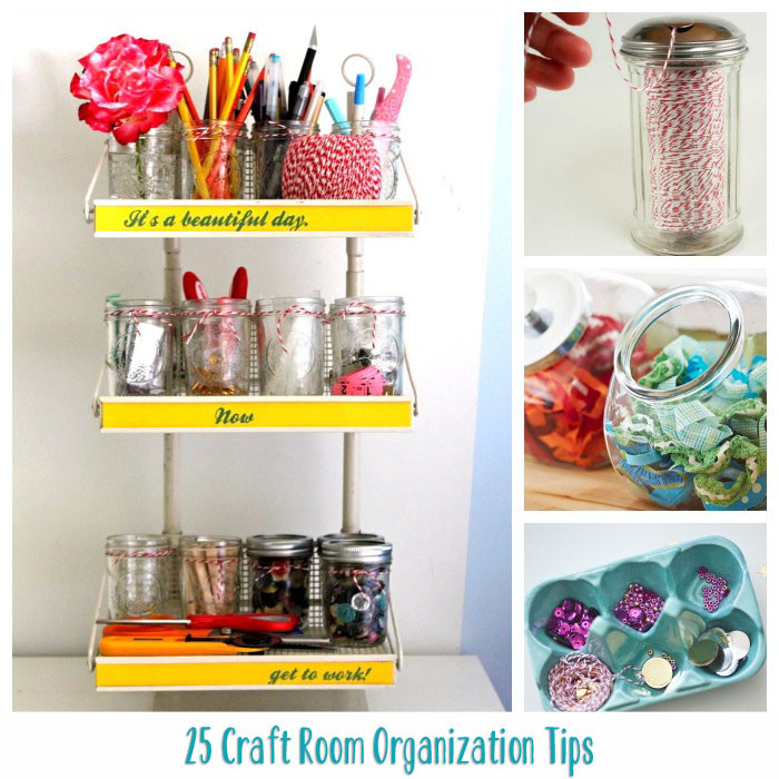 Room Organization Ideas DIY
 Let’s Get Organized Craft Rooms Toys Closets and Clever