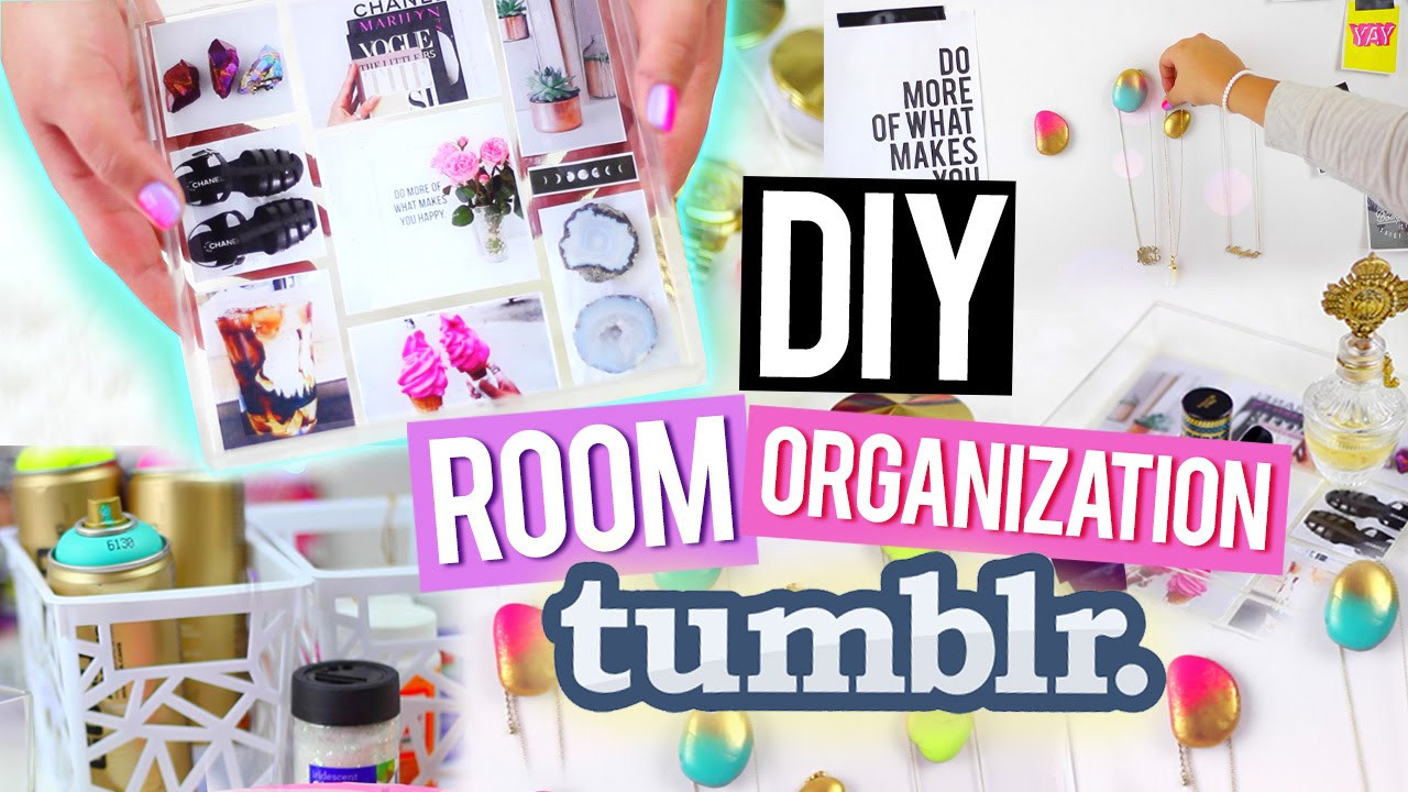 Room Organization Ideas DIY
 DIY Room Organization for Cheap ♥ Tumblr Inspired Decor