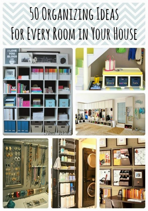 Room Organization Ideas DIY
 50 DIY Organization Ideas For Every Room In Your Home