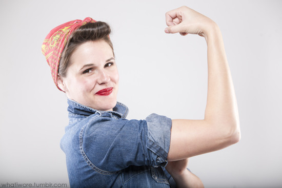 Rosie The Riveter DIY Costume
 DIY Halloween Costumes For Girls The Nouveau Image