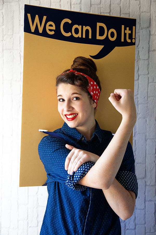 Rosie The Riveter DIY Costume
 38 of the most CLEVER & UNIQUE Costume Ideas