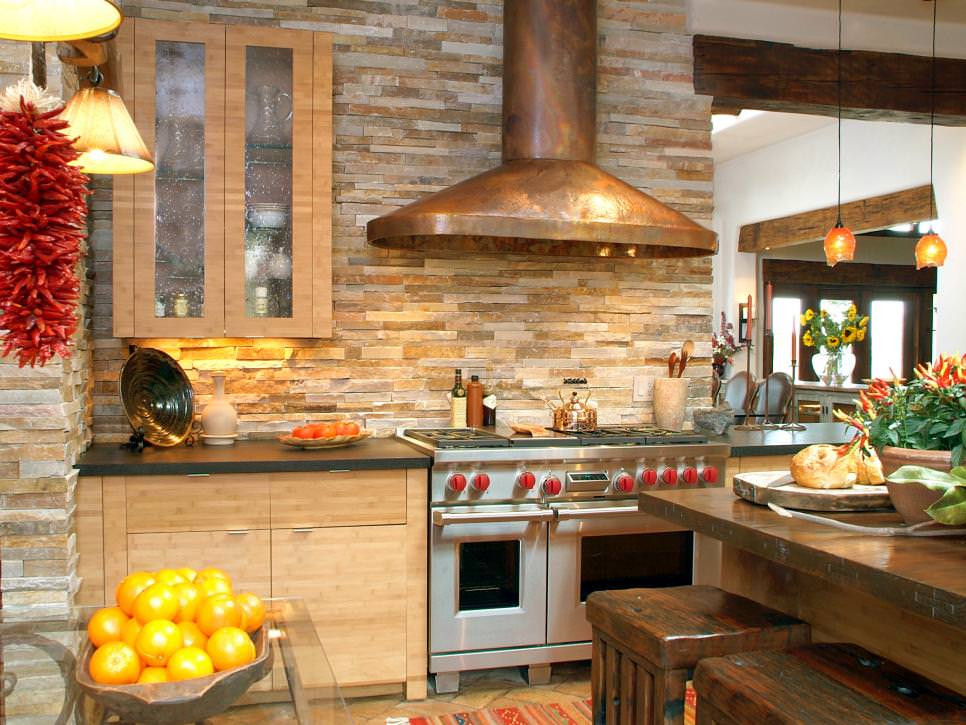 Rustic Kitchen Backsplashes
 26 Different Textured Wall Designs Decor Ideas