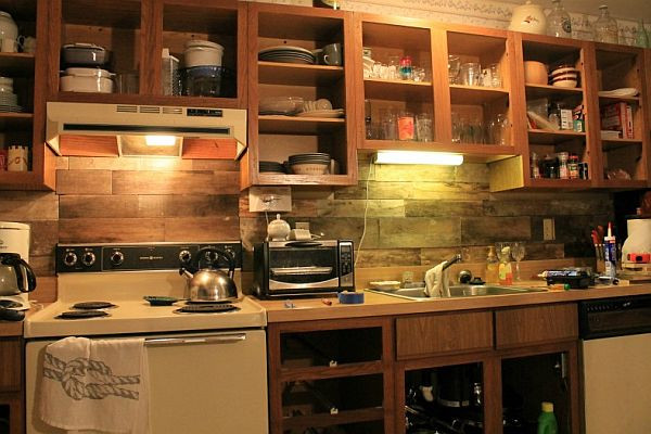Rustic Kitchen Backsplashes
 Top 20 DIY Kitchen Backsplash Ideas