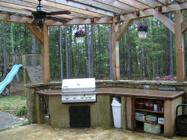 Rustic Outdoor Kitchen
 17 Best images about Rustic Outdoor Kitchens on Pinterest