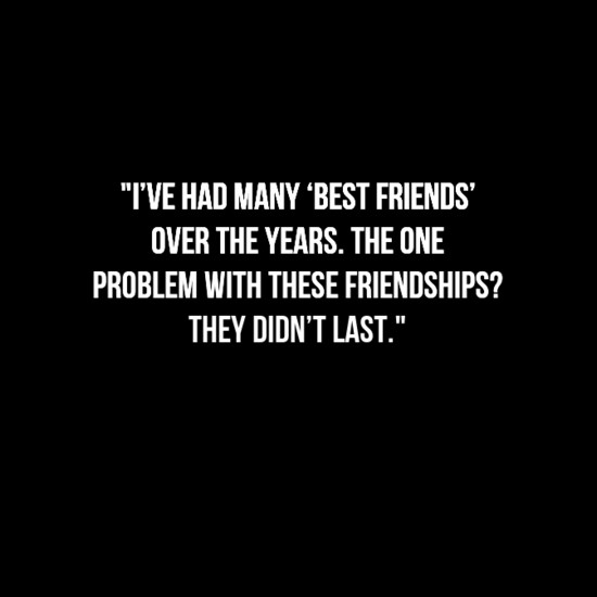Sad Best Friend Quotes
 15 Sad Friendship Quotes – Quotes Lovers