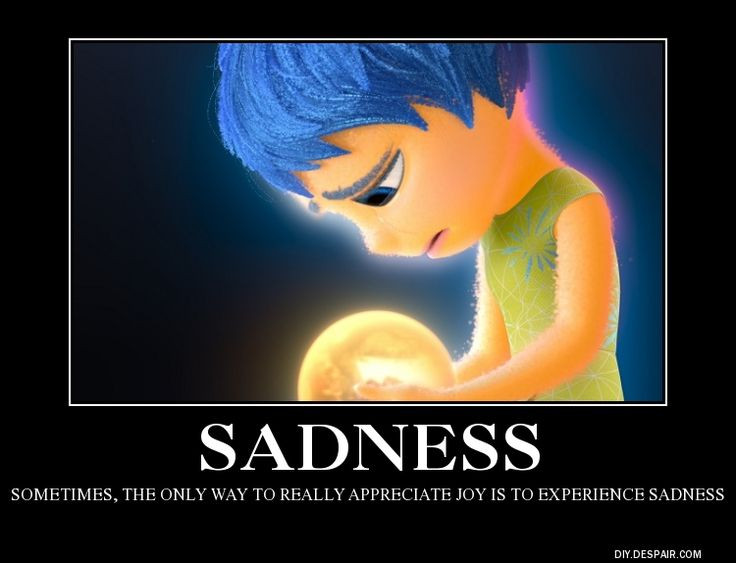 Sad Disney Quotes
 Inside Out Sadness by BoldCurriosityviantart on