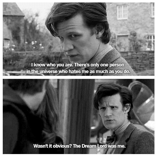 Sad Doctor Who Quotes
 WHY DOES NO ONE TALK ABOUT THIS HE LITERALLY HATES HIMSELF