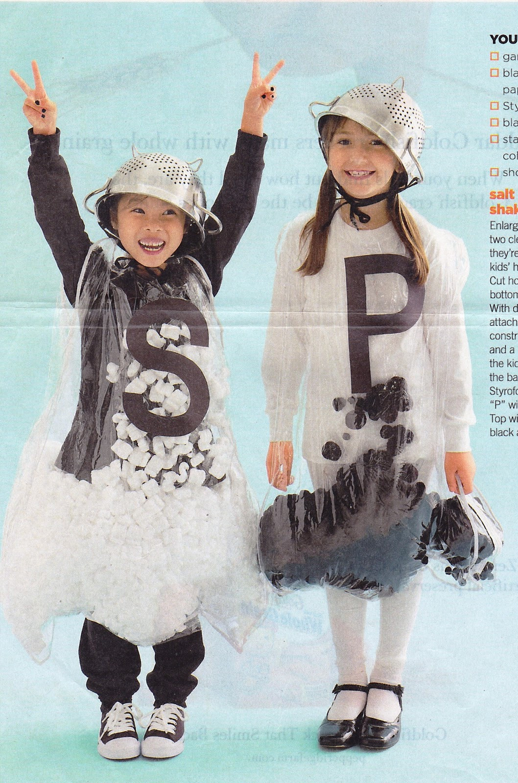 Salt And Pepper Costumes DIY
 Very Fond Continued