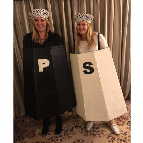 Salt And Pepper Costumes DIY
 20 Halloween Costumes For the BFFs Obsessed With Food