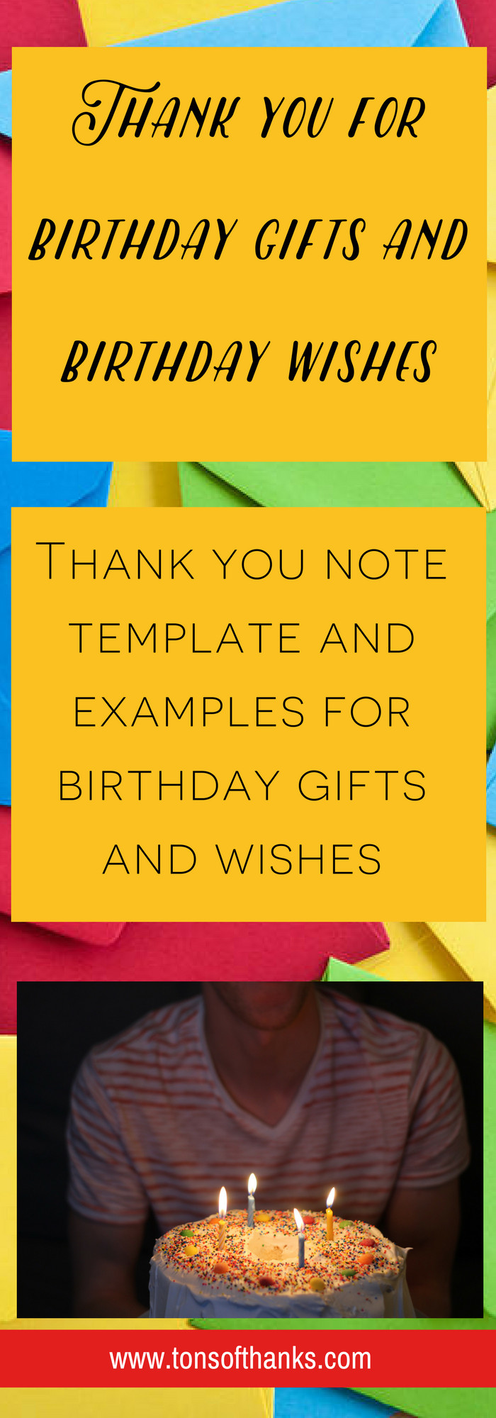 Sample Birthday Wishes
 Thank you for the birthday wishes Thank you note examples
