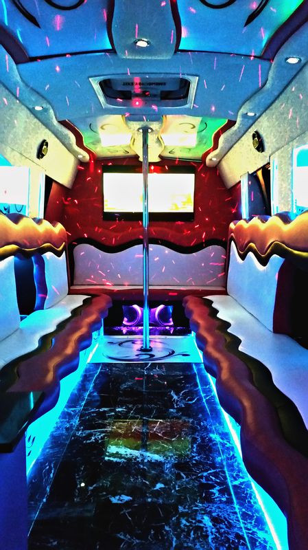 San Antonio Bachelorette Party Ideas
 Pink Party Bus Party Bus Quince Prom Birthday