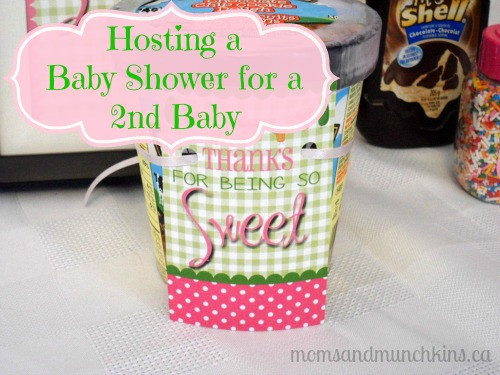 Second Baby Gift Ideas
 Baby Shower For A Second Child Moms & Munchkins