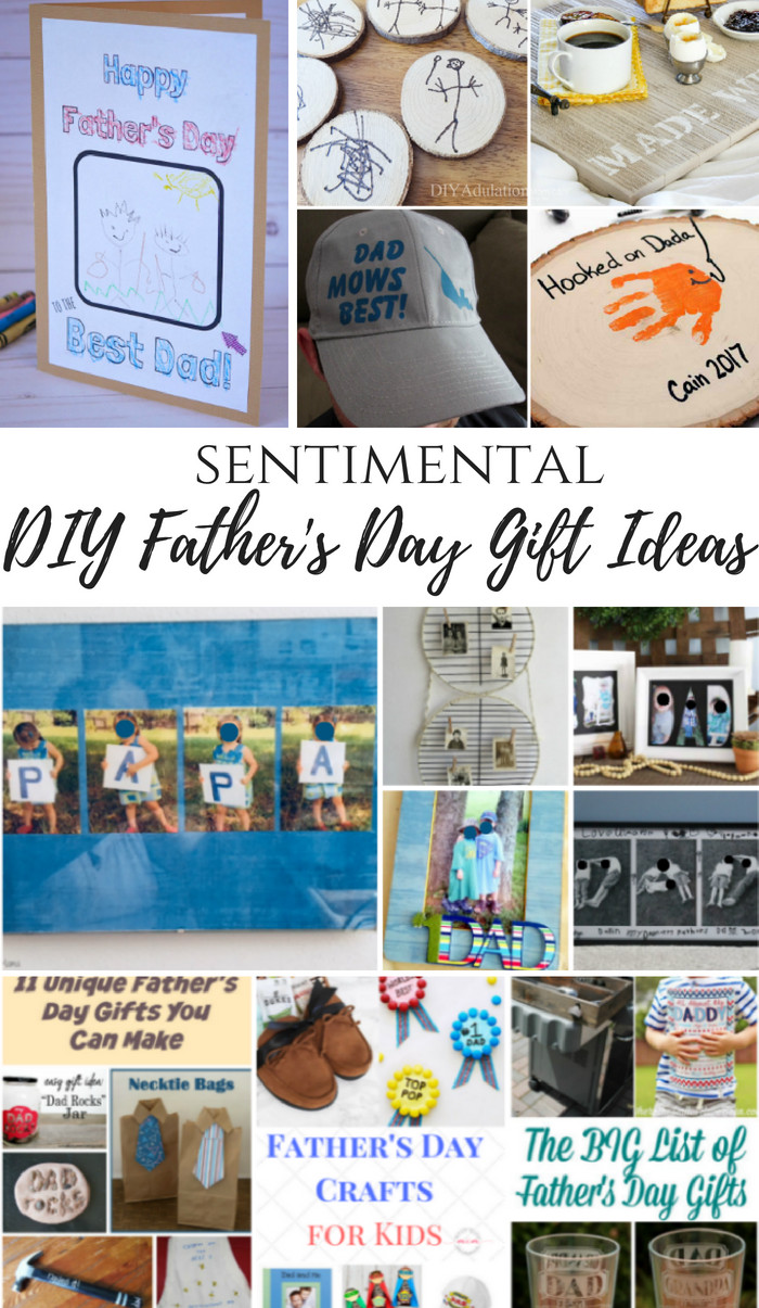 Sentimental Father'S Day Gift Ideas
 Sentimental DIY Father s Day Gift Ideas Merry Monday