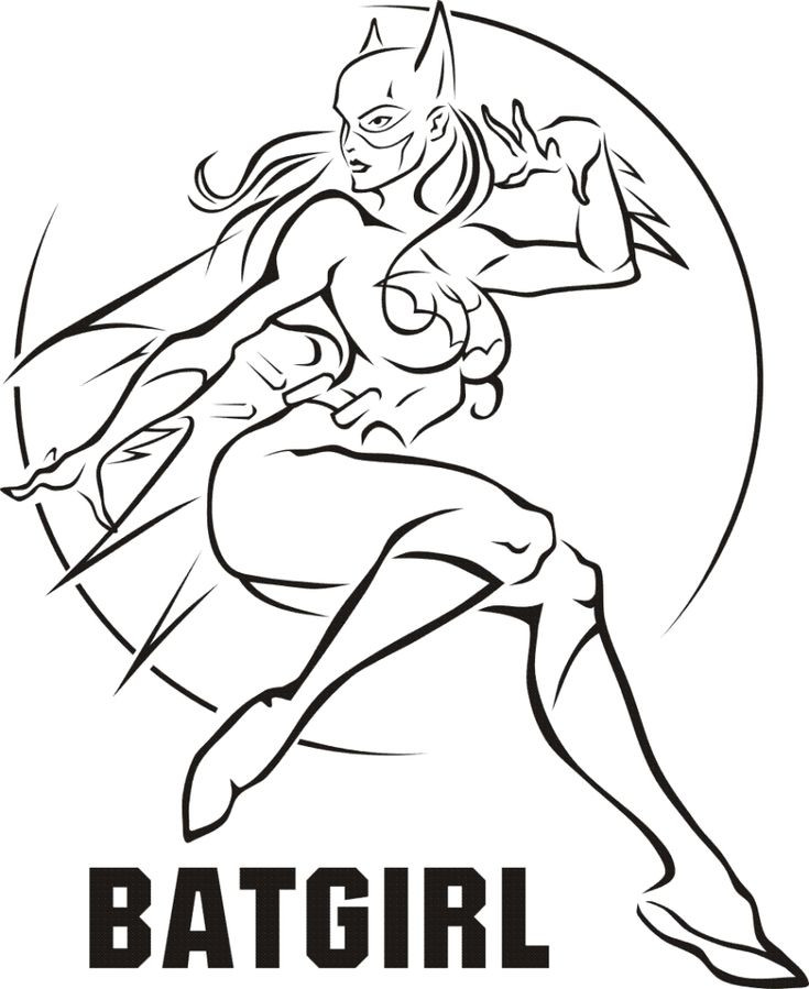 Seven Super Girls Coloring Pages
 7 best DC Super Hero Girls images on Pinterest