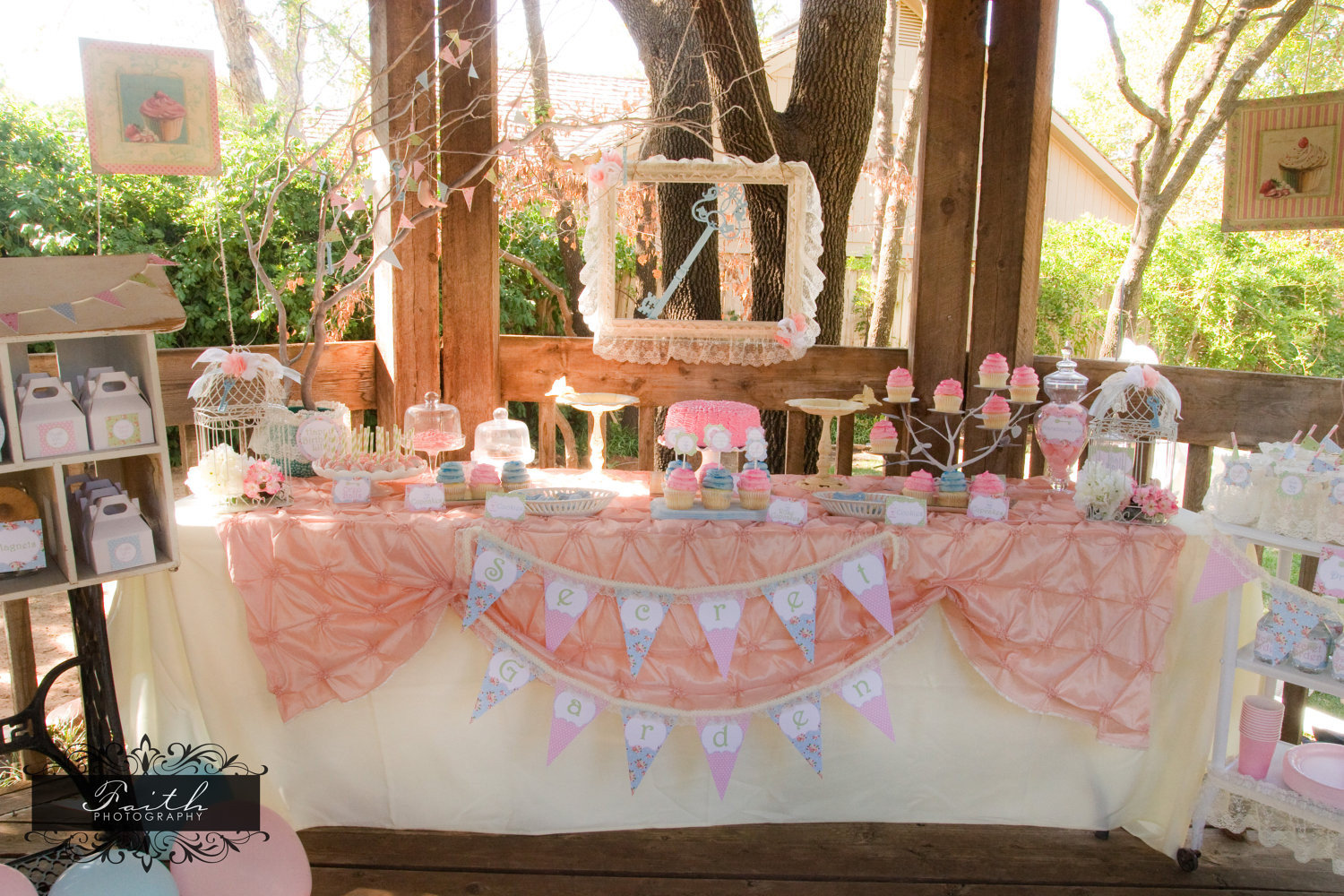 Shabby Chic Tea Party Ideas
 Tea Party Girls Birthday Party Shabby Chic by