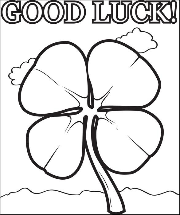 Shamrock Coloring Pages Printable
 Free Printable Shamrock Coloring Pages For Kids