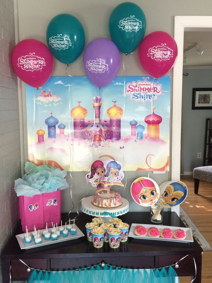 Shimmer And Shine Birthday Decorations
 Shimmer and Shine Birthday Party Ideas and Supplies