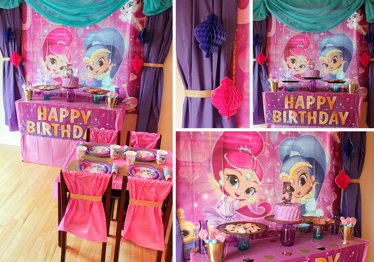 Shimmer And Shine Birthday Decorations
 Shimmer and Shine Party Ideas
