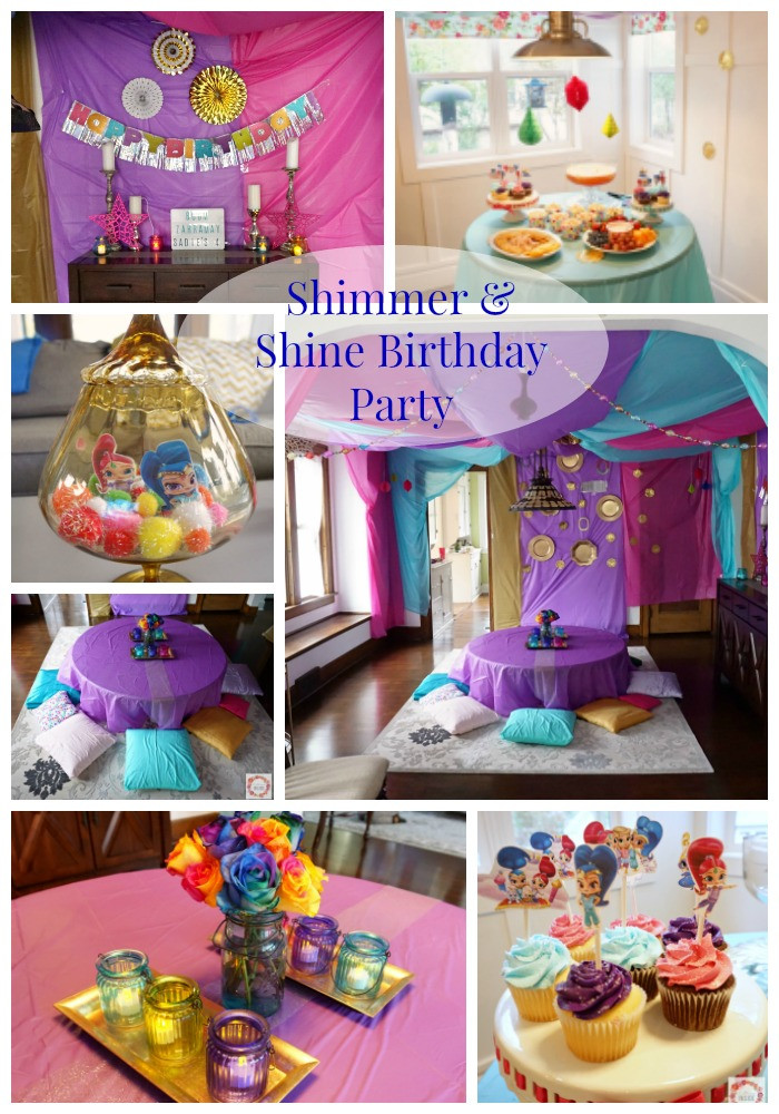 Shimmer And Shine Birthday Decorations
 Miss S s Shimmer and Shine 4th Birthday Party