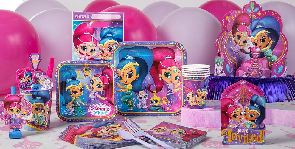 Shimmer And Shine Birthday Decorations
 Shimmer and Shine Party Supplies – Shimmer and Shine
