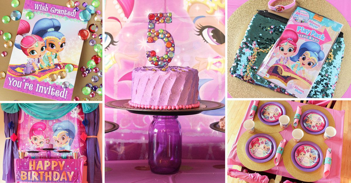 Shimmer And Shine Birthday Decorations
 Shimmer and Shine Ideas Shimmer and Shine Kids Party