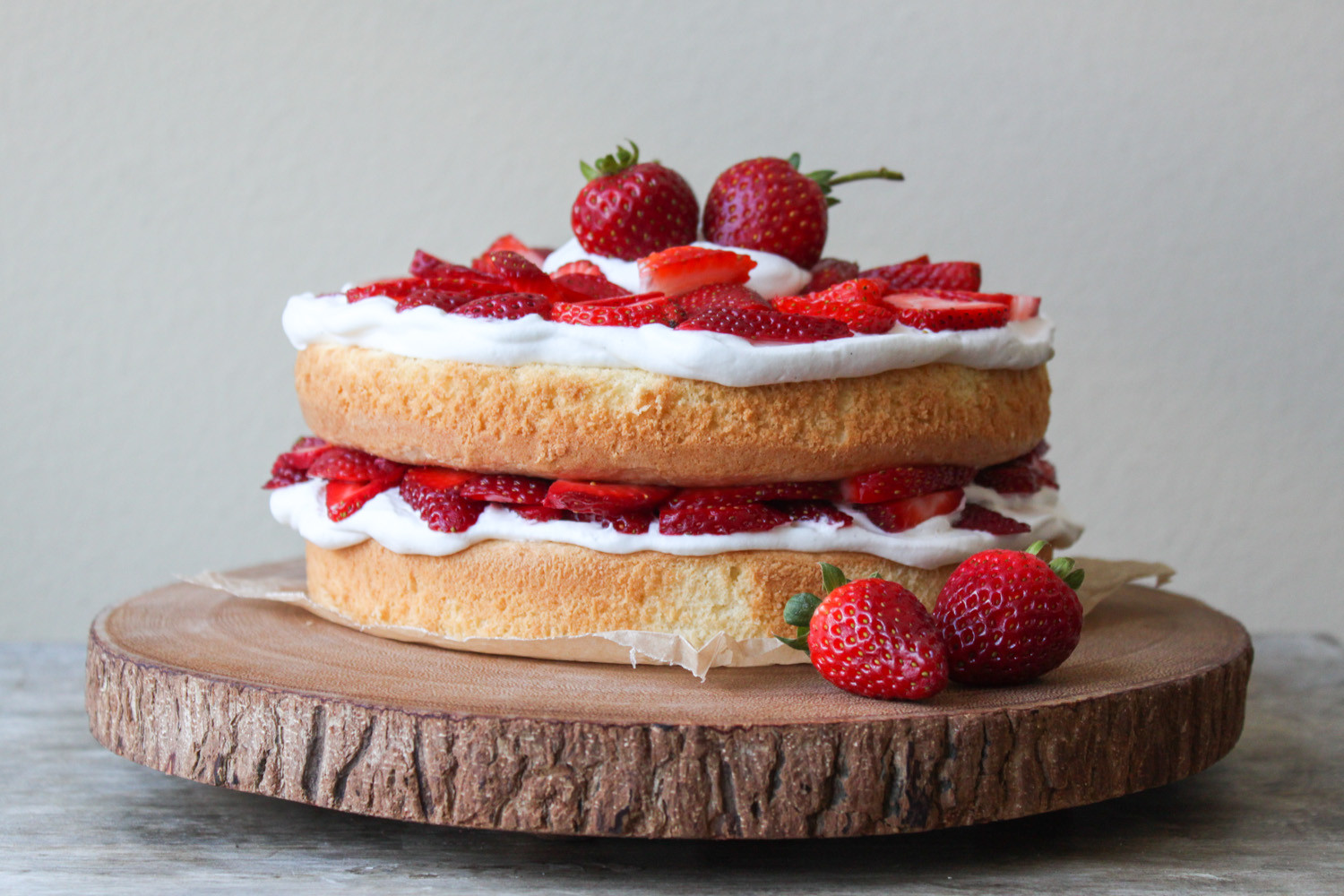 Simple Birthday Cake Recipies
 Strawberry Layer Cake The Little Epicurean