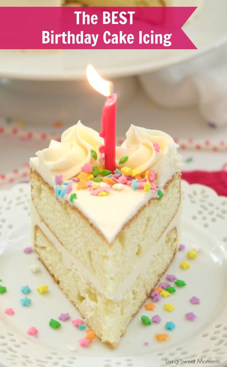 Simple Birthday Cake Recipies
 Birthday Cake Icing Recipe Living Sweet Moments