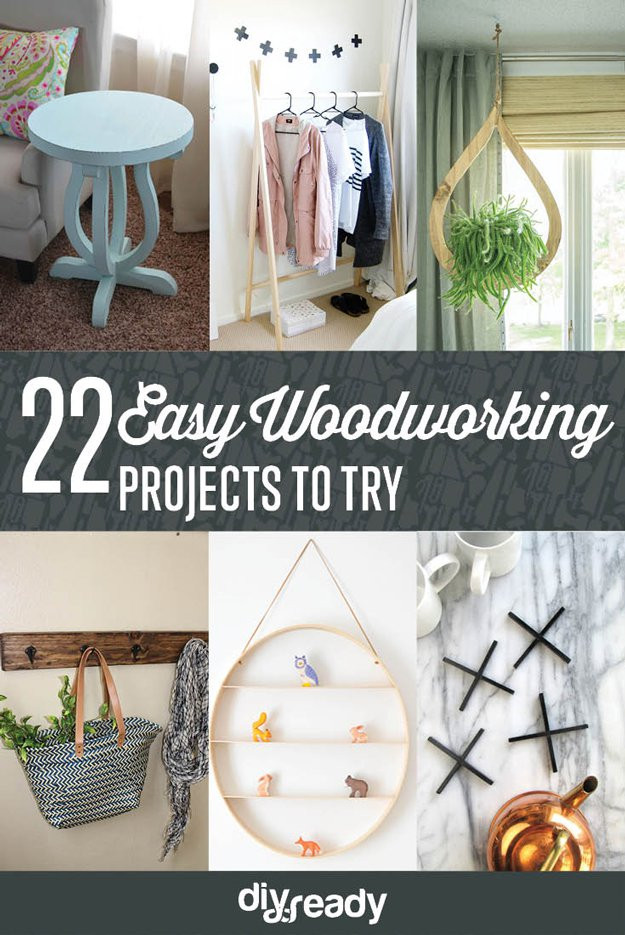 Simple DIY Wood Projects
 Easy Woodworking Projects Craft Ideas