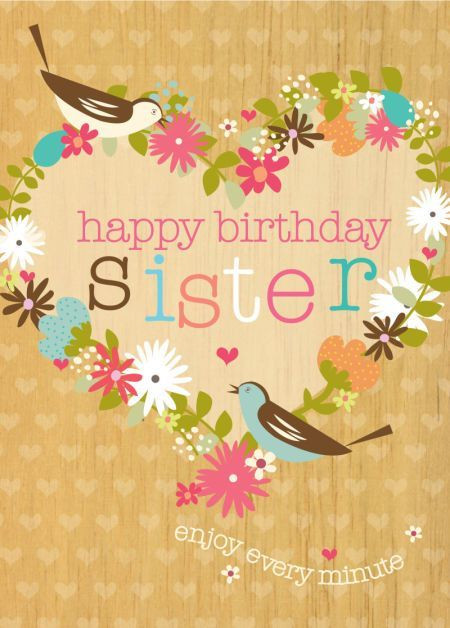 Sister Birthday Quotes Inspirational
 Happy Birthday Sister s and for