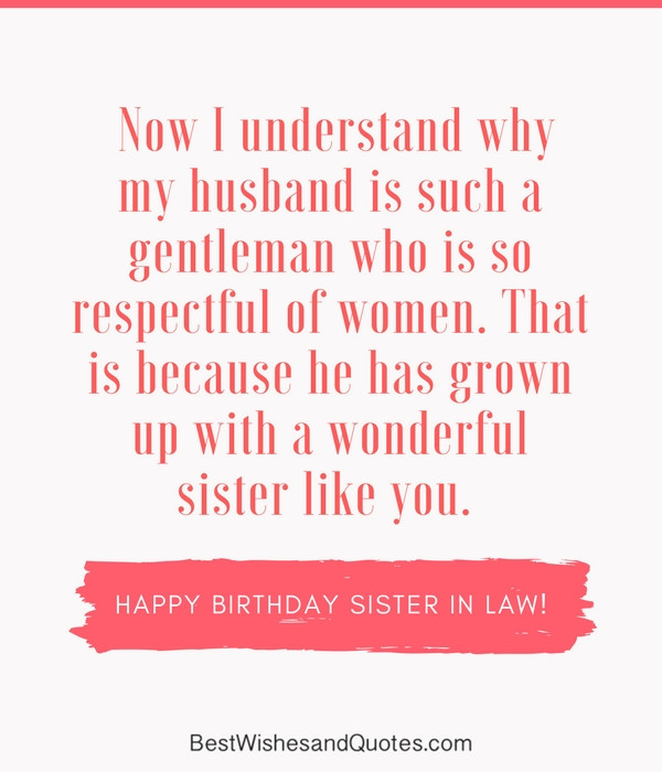 Sister In Law Birthday Quotes
 Happy Birthday Sister in Law 30 Unique and Special