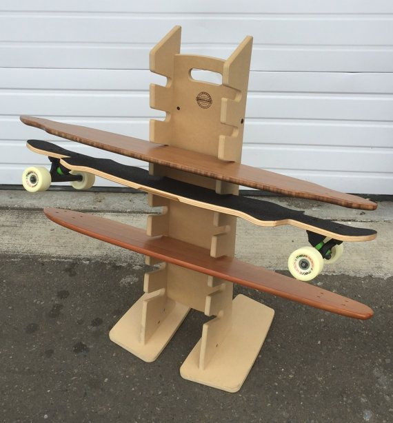 Skateboard Rack DIY
 1000 ideas about Skateboard Rack on Pinterest