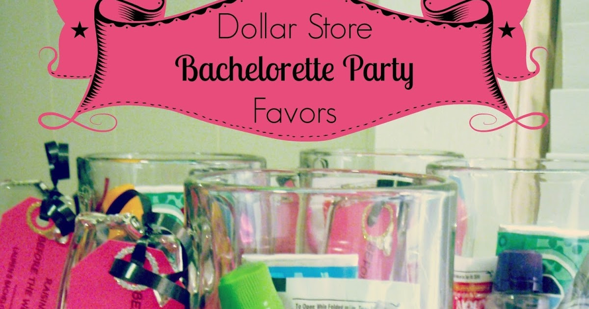 Small Bachelorette Party Ideas
 Small Town Life Dollar Store Bachelorette Party Favors