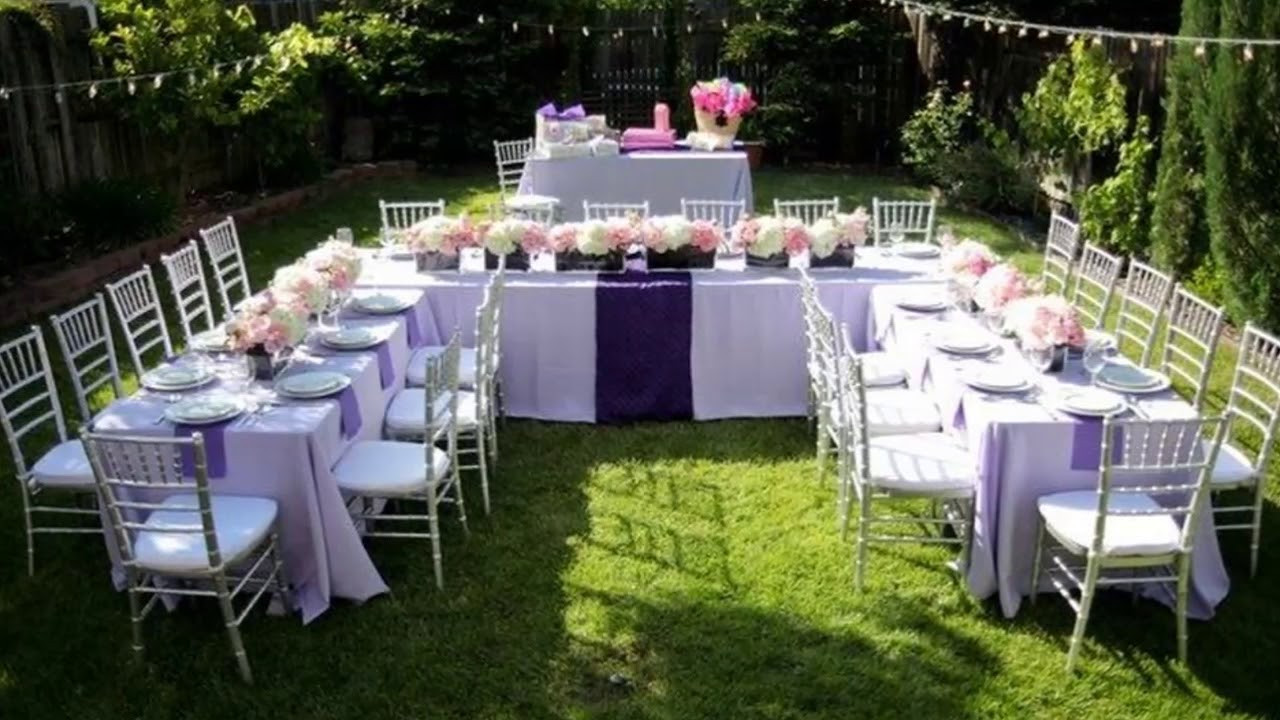Small Engagement Party Ideas
 [Modern Backyard] Backyard Wedding Ideas A Bud