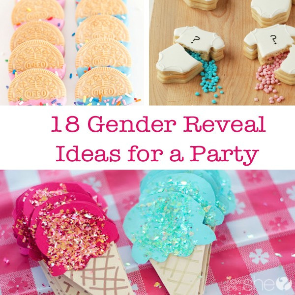 Small Gender Reveal Party Ideas
 18 Gender Reveal Ideas for a Party