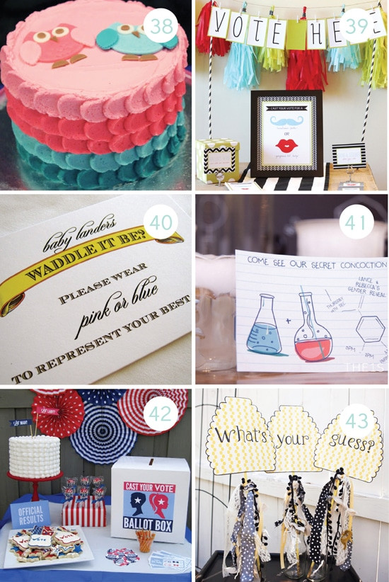 Small Gender Reveal Party Ideas
 100 Gender Reveal Ideas From The Dating Divas