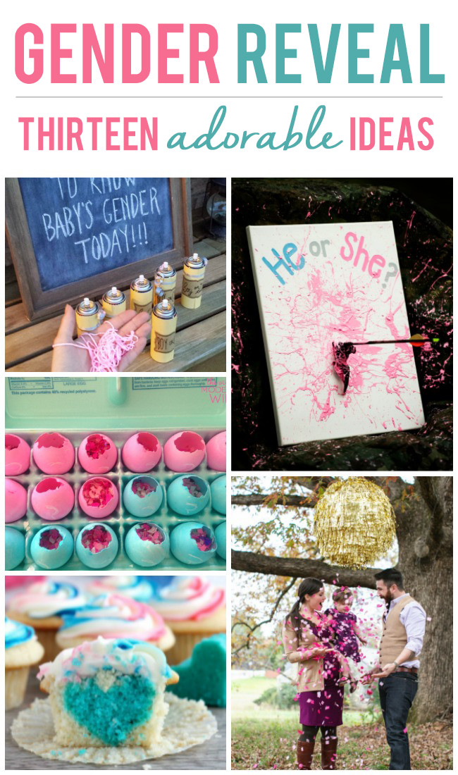 Small Gender Reveal Party Ideas
 13 Adorable Gender Reveal Ideas