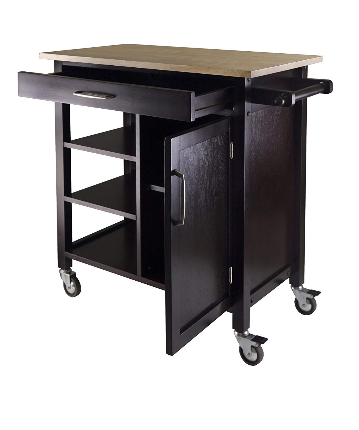 Small Kitchen Cart
 Small Kitchen Cart With Drop Leaf