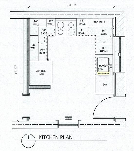 Small Kitchen Floor Plans
 U shaped kitchen size Video and s