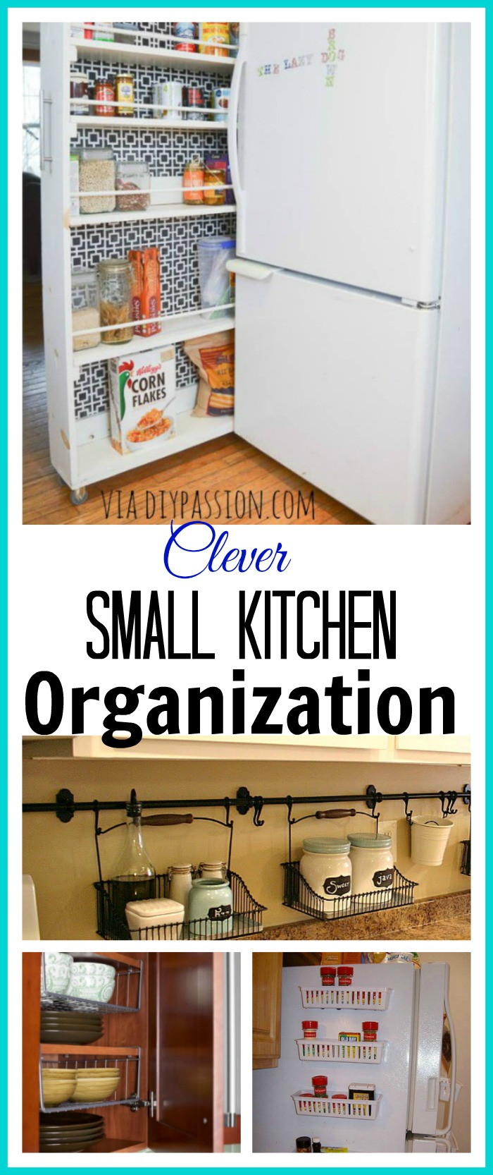 Small Kitchen Organization
 10 Ideas For Organizing a Small Kitchen A Cultivated Nest